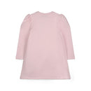 Alyssa Fur Handbag Dress - Pale Pink
