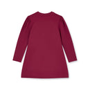 Alyssa Handbag Dress - Deep Cherry