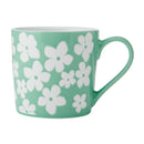 Green Flower Mug