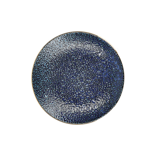 Satori 22cm Porcelain Side Plate Indigo Blue