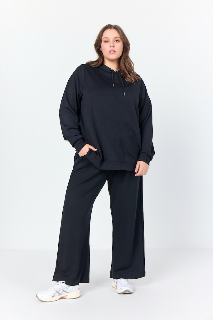 Hooded Sweatshirt - Black