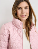 Blue Dimension Padded Jacket - Rose