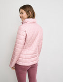 Blue Dimension Padded Jacket - Rose