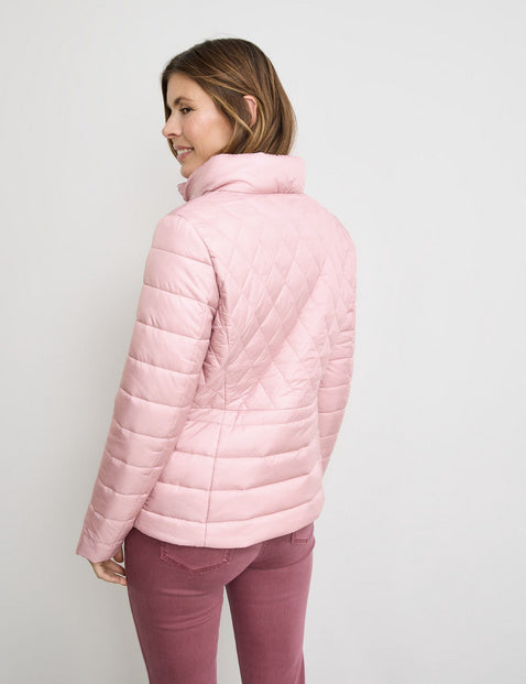 Blue Dimension Padded Jacket - Rose