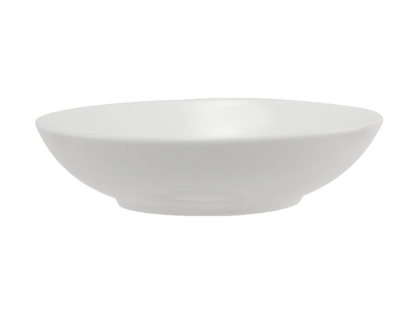 White Basics Coupe Shallow Bowl 18.5cm