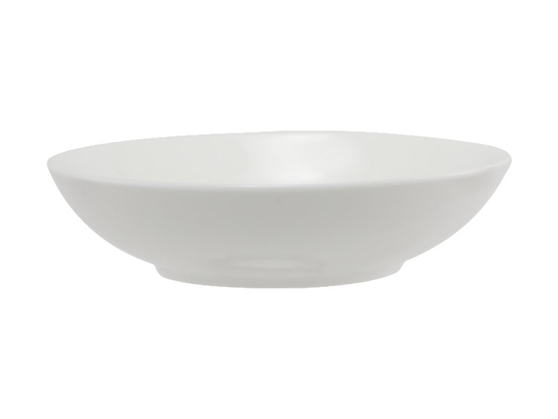 White Basics Coupe Shallow Bowl 18.5cm