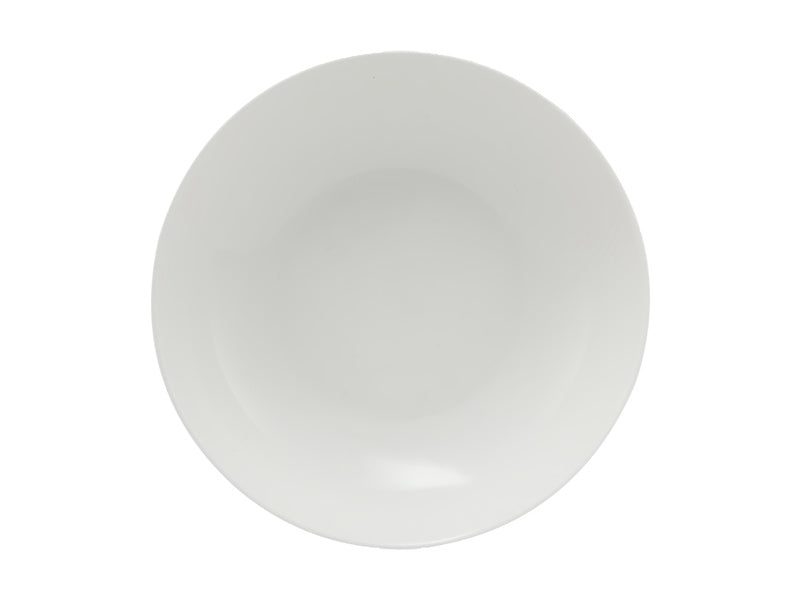 White Basics Coupe Shallow Bowl 18.5cm