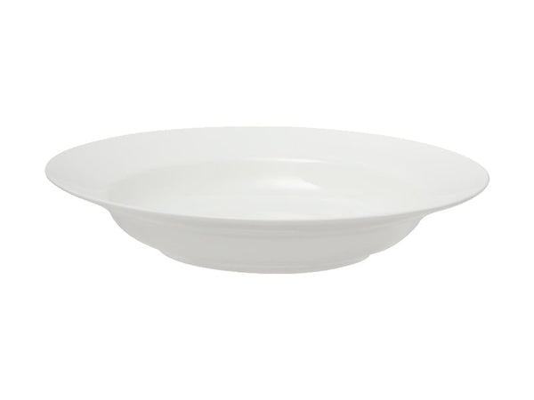 White Basics Rimmed Soup Bowl 23cm