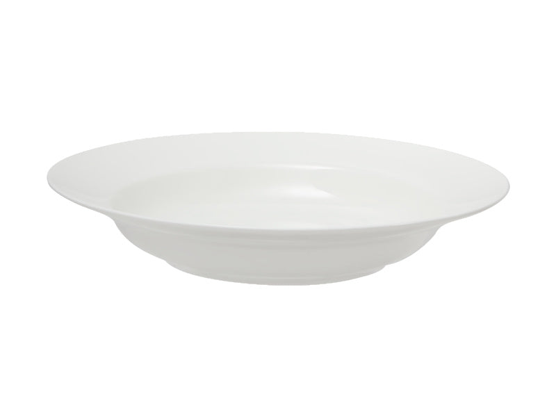White Basics Rimmed Soup Bowl 23cm