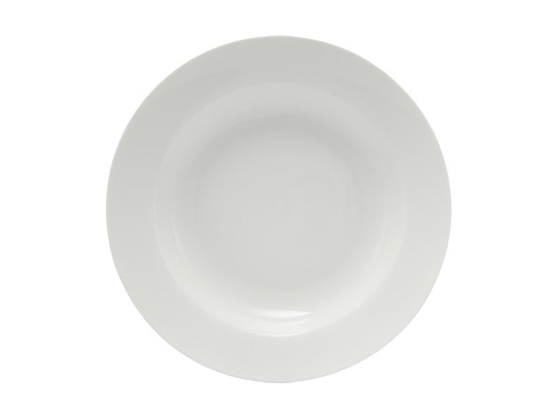 White Basics Rimmed Soup Bowl 23cm