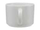 White Basics Straight Cup & Saucer