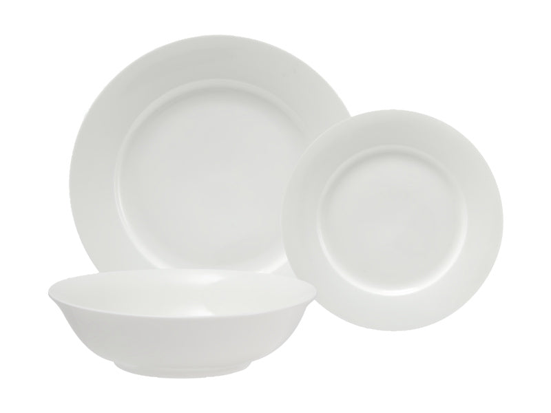 White Basics 12 Piece Dinner Set