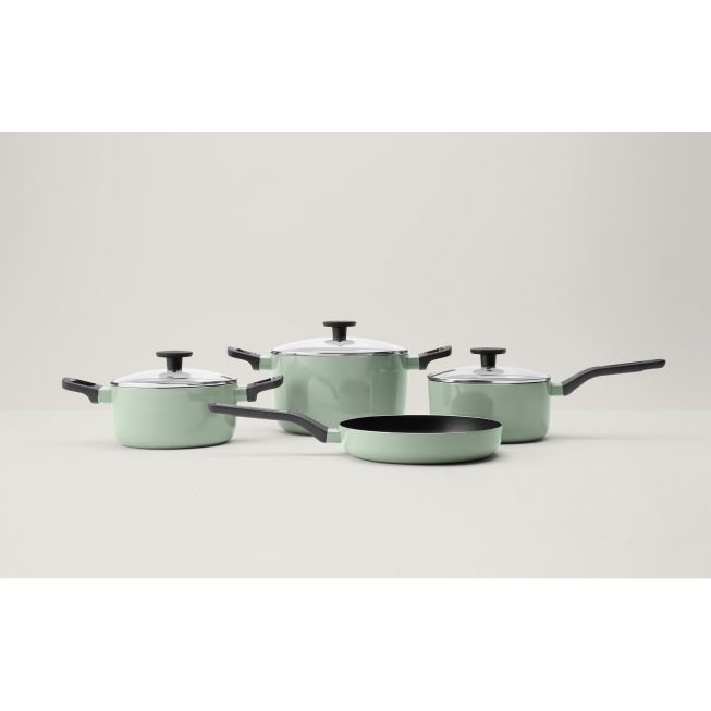 Leo 4 Piece Cookware Set Sage Green