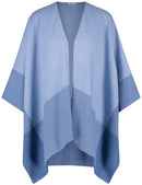 Blue Dimension Poncho - Blue/grey Patch