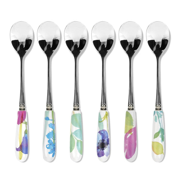 Water Garden Tea Spoon Set Of 6