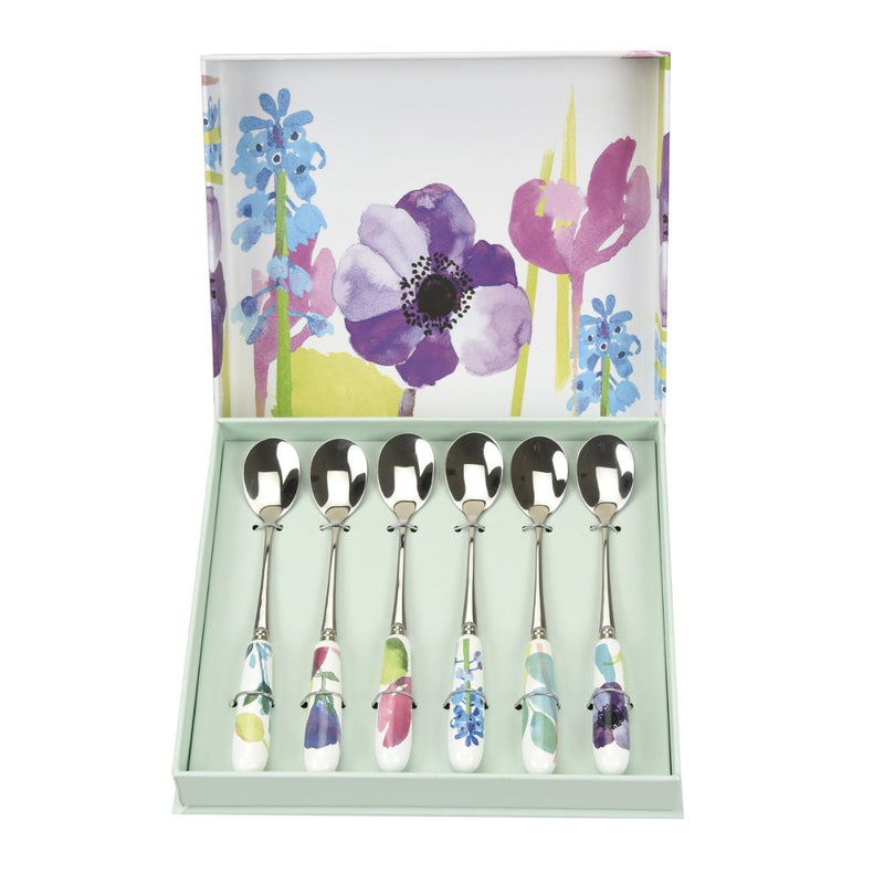 Water Garden Tea Spoon Set Of 6