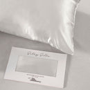 Silky Silks 100% Mulberry Silk Pillowcase - White