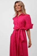 Whitney Dress - Cerise