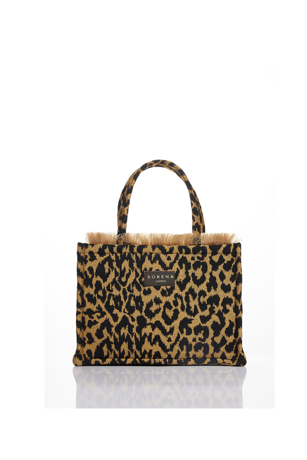 Wild Medium Tote Bag - Leopard Print
