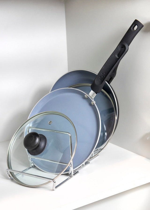 MasterClass Smart Space Frypan and Lid Storage Rack