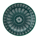 Folk Pattern Stoneware Bowl