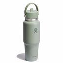Wide Mouth Bottle with Flex Straw Cap 32oz/946ml - Agave