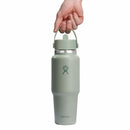 Wide Mouth Bottle with Flex Straw Cap 32oz/946ml - Agave