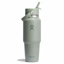 Wide Mouth Bottle with Flex Straw Cap 32oz/946ml - Agave