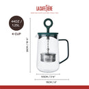 Gyro Spinfuser Teapot Green - 1.25L