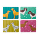 Dog Print Pack of 4 Placemats