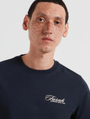 Byron Graphic Short Sleeve Tee - True Navy