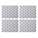 Bee Print Pack of 4 Placemats