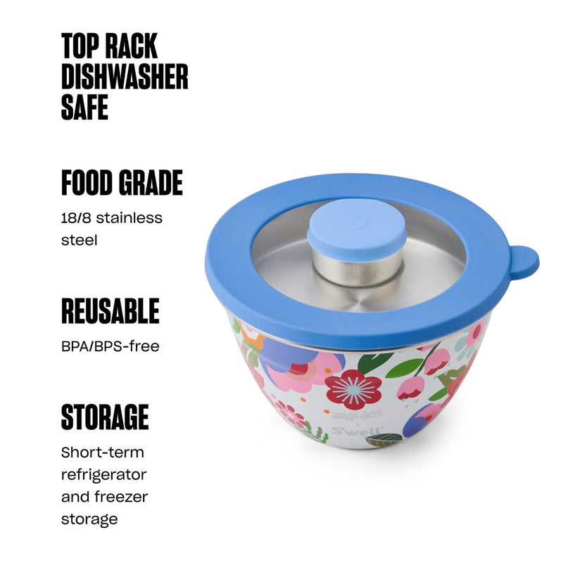 S'well Steffi Lynn Salad Bowl Kit - 1.9L
