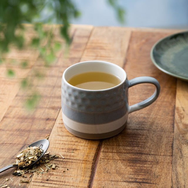 Grey Textured Ombre Mug