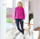 Zahra Teddy Bomber - Magenta