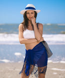 Zina Hat - White & Navy