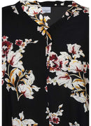 Black Print Top - Black Print