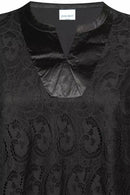 Black Lace Top - Black