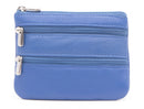 Zip Top Coin Purse - Cobalt