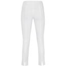 Rose Crop Trouser - White