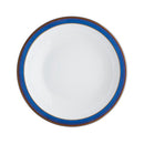 Imperial Blue Shallow Rimmed Bowl
