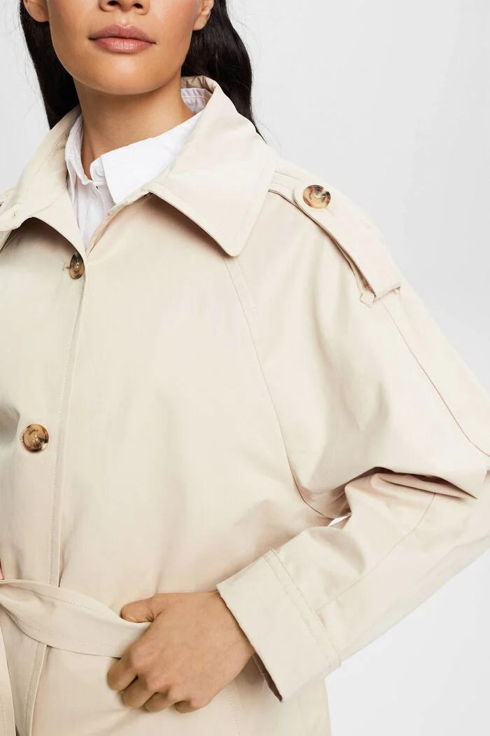 Trench Coat - Light Taupe