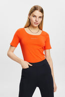 Short Sleeve T-Shirt - Orange Red