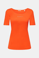 Short Sleeve T-Shirt - Orange Red