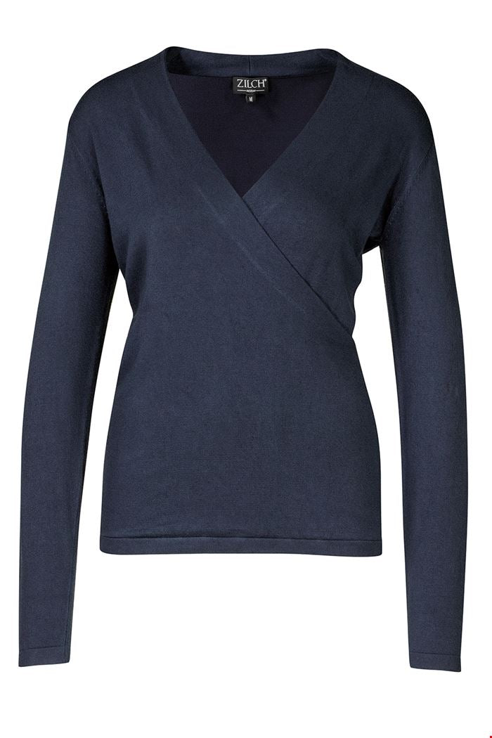 Cross Top - Navy