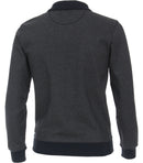 Contrast Collar 1/2 Zip Jumper - Night Blue