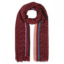 Leopard Print Scarf - 100% Recycled Polyester