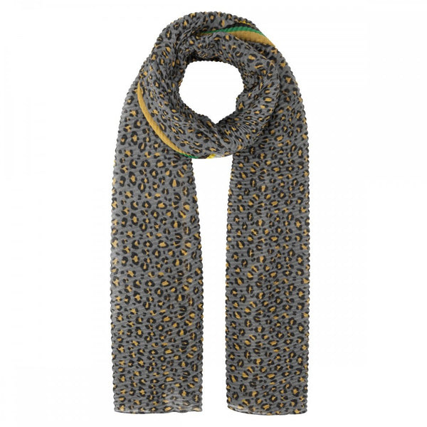 Leopard Print Scarf - 100% Recycled Polyester
