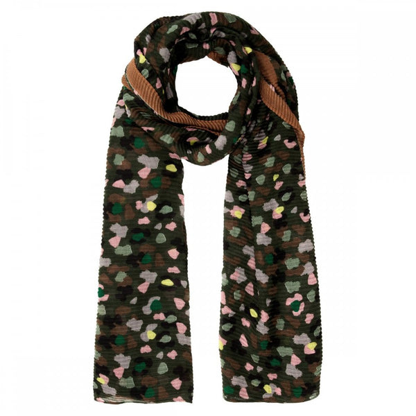 Leopard Print Scarf - 100% Recycled Polyester
