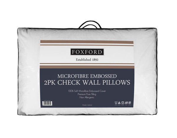 Microfibre Pillow Pair